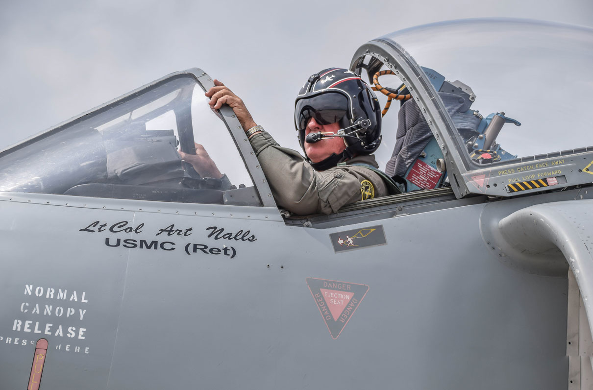This Marine Officer Buys and Flies Harrier Jets In His Retirement