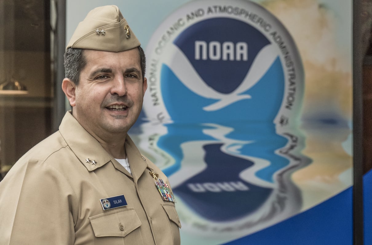Rear Adm. Michael Silah Pilots NOAA Through Turbulent Storm Seasons, Climate-Change Debate