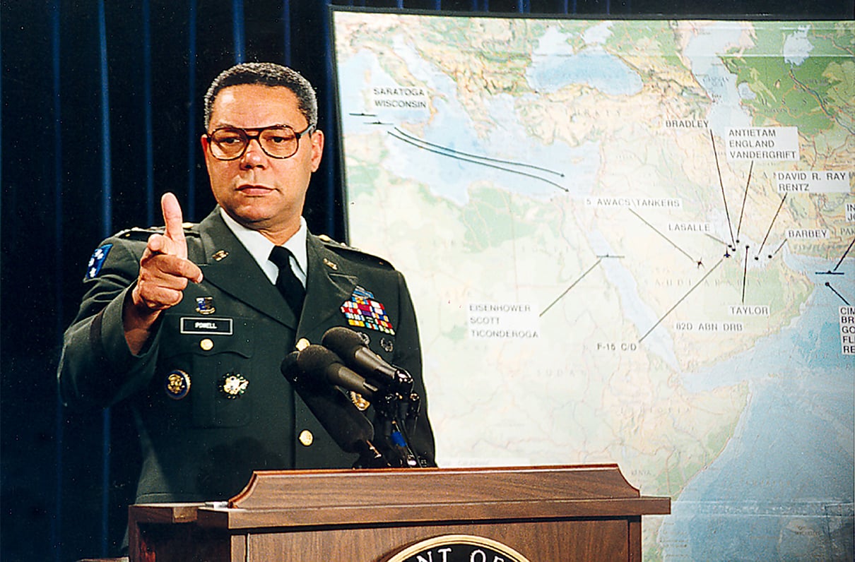 Colin Powell Remembers Desert Storm 25 Years Later