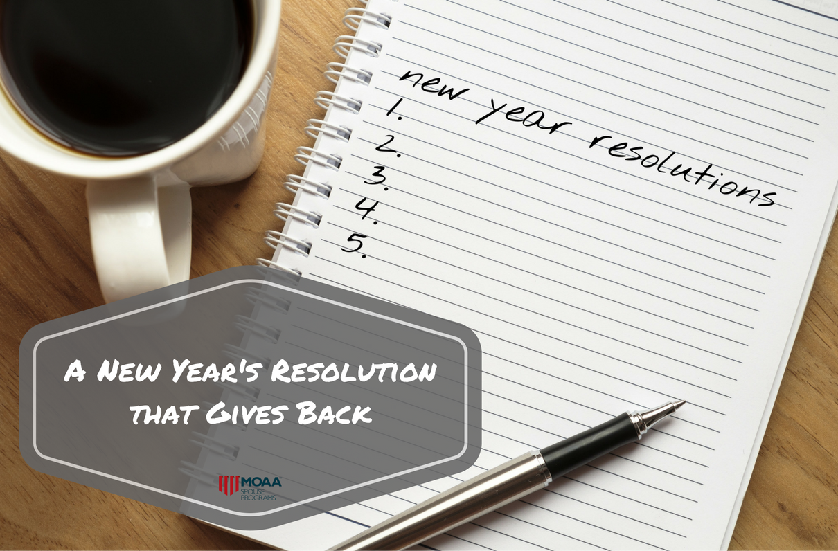 A New Year's Resolution that Gives Back