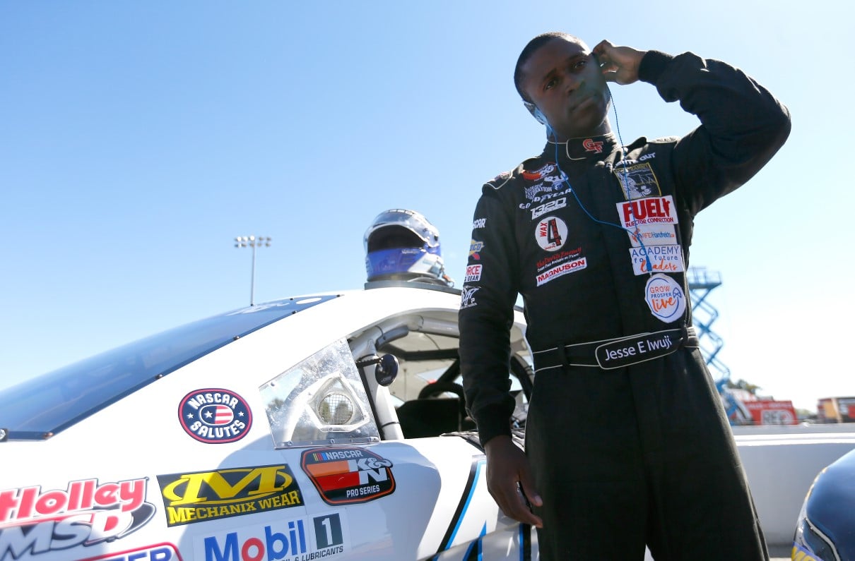 Naval Academy to NASCAR: Q-and-A with Lt. Jesse Iwuji