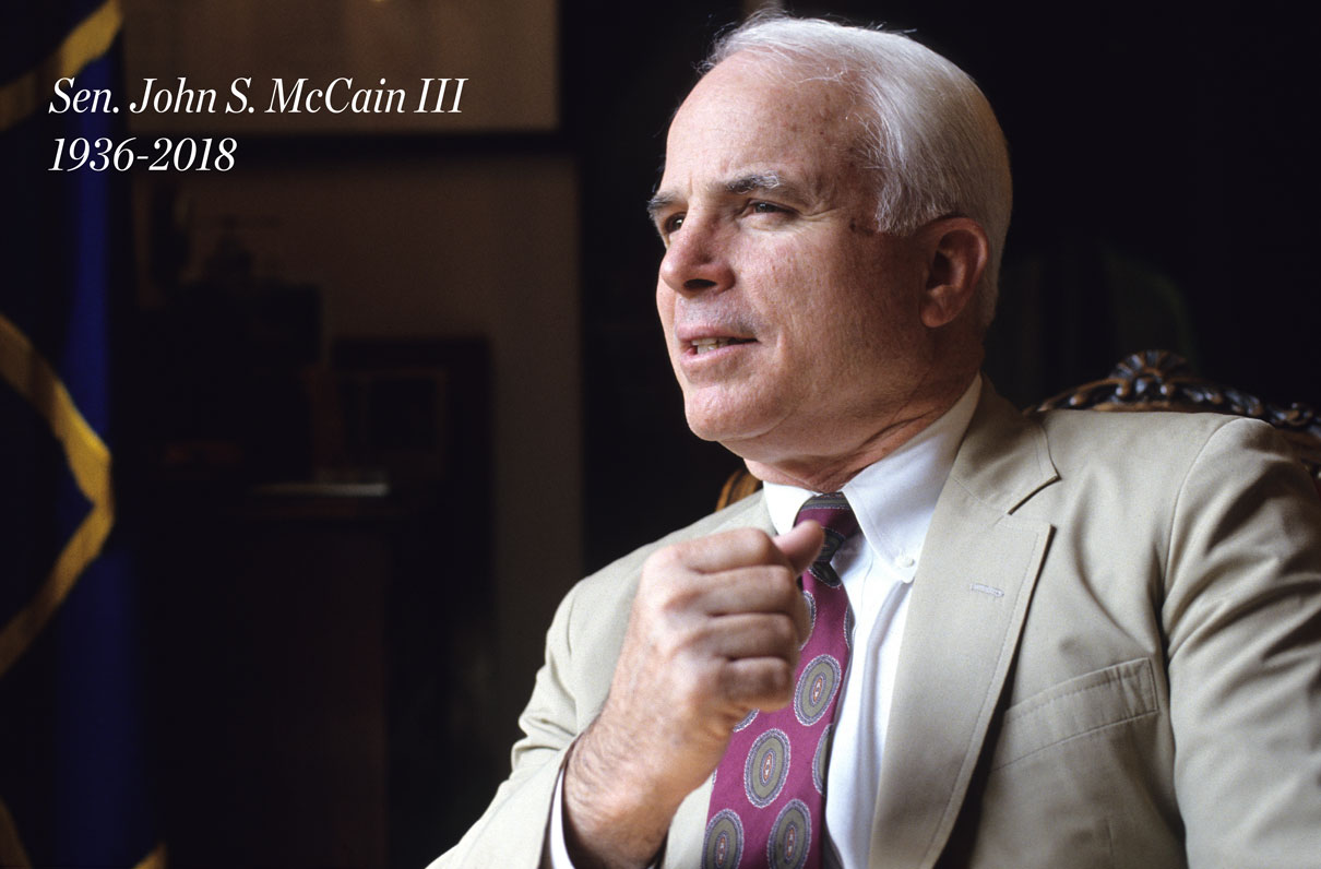 MOAA Remembers Sen. John McCain’s Strong Leadership as an Officer and on Capitol Hill