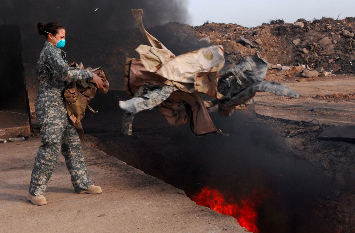 MOAA Teams With Veterans Groups to Support Burn Pits Accountability Act