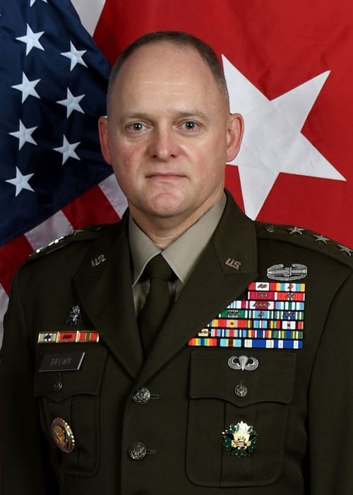 Lt. Gen. Edmond “Miles” Brown, USA