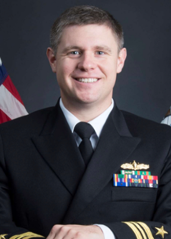 Lt. Cmdr. Daniel Stayton, USN