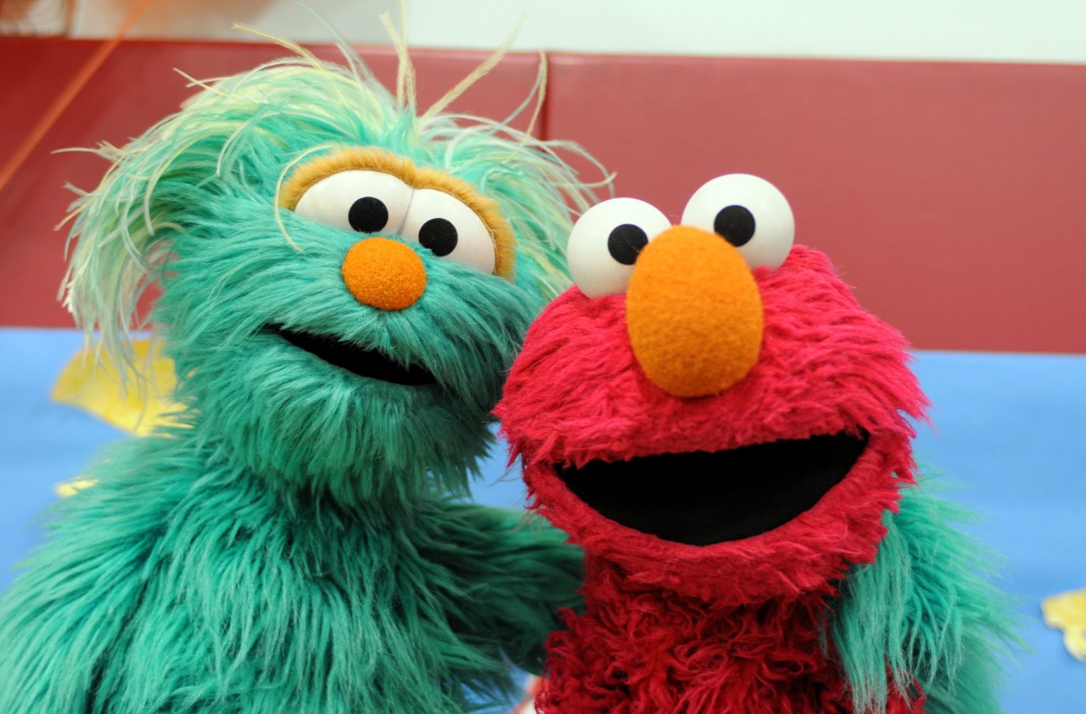 Time to Rock Out: Elmo and Friends Help Military Families With Stress