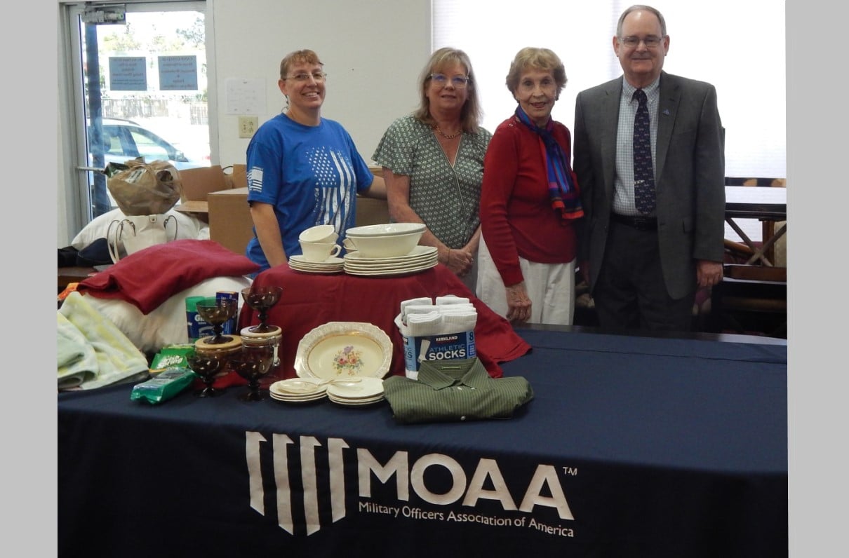 Solano County Chapter of MOAA Assists Local Air Force Families