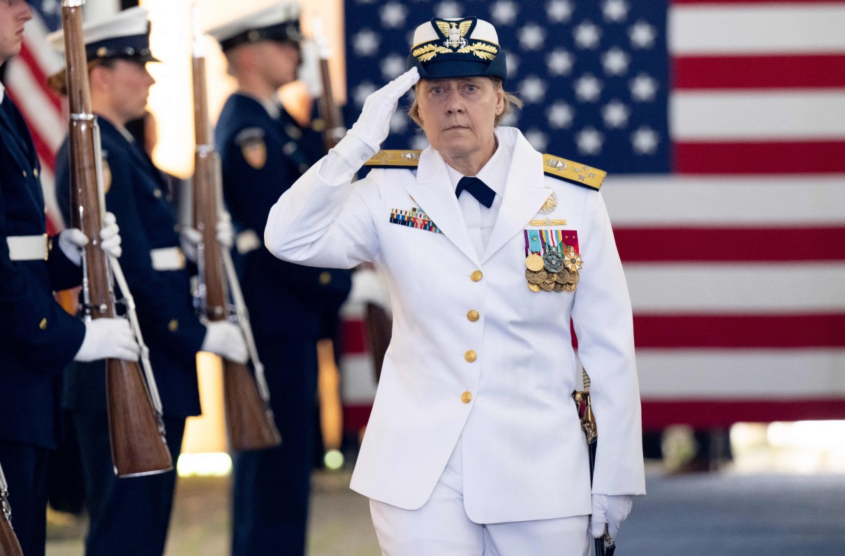 Coast Guard’s First Woman Leader Showcases the Services’ Strengths, Priorities