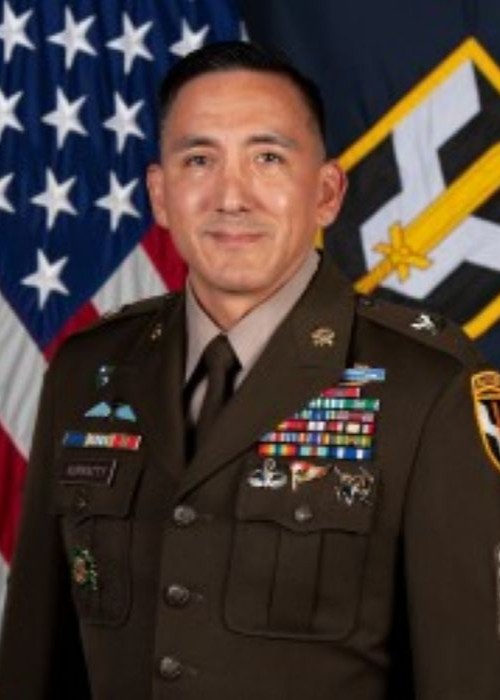 Command Sgt. Maj. Alexander Kupratty, USA