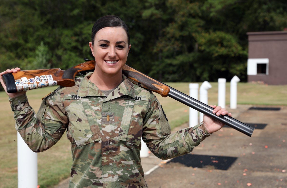 VIDEO: A Conversation With Olympic Shooter 1st Lt. Amber English, USA