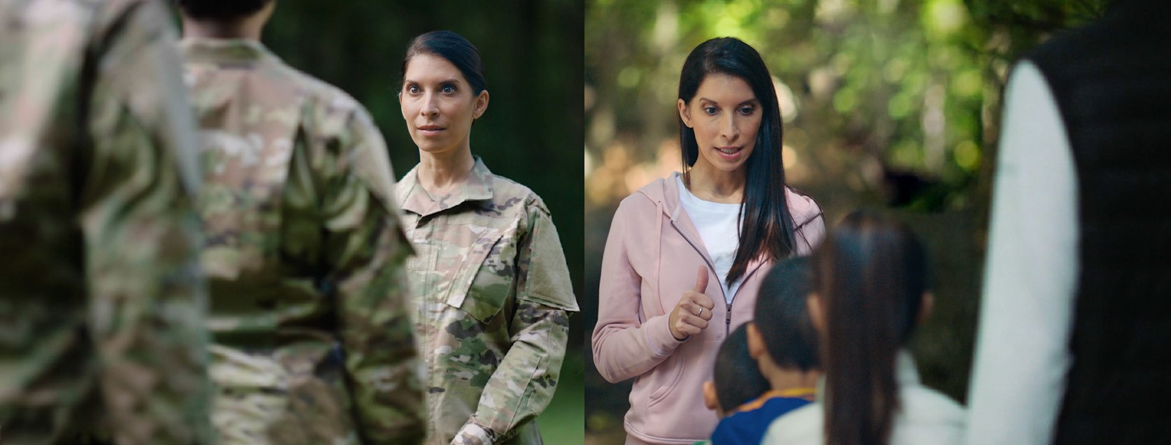 Every officer has two families. 