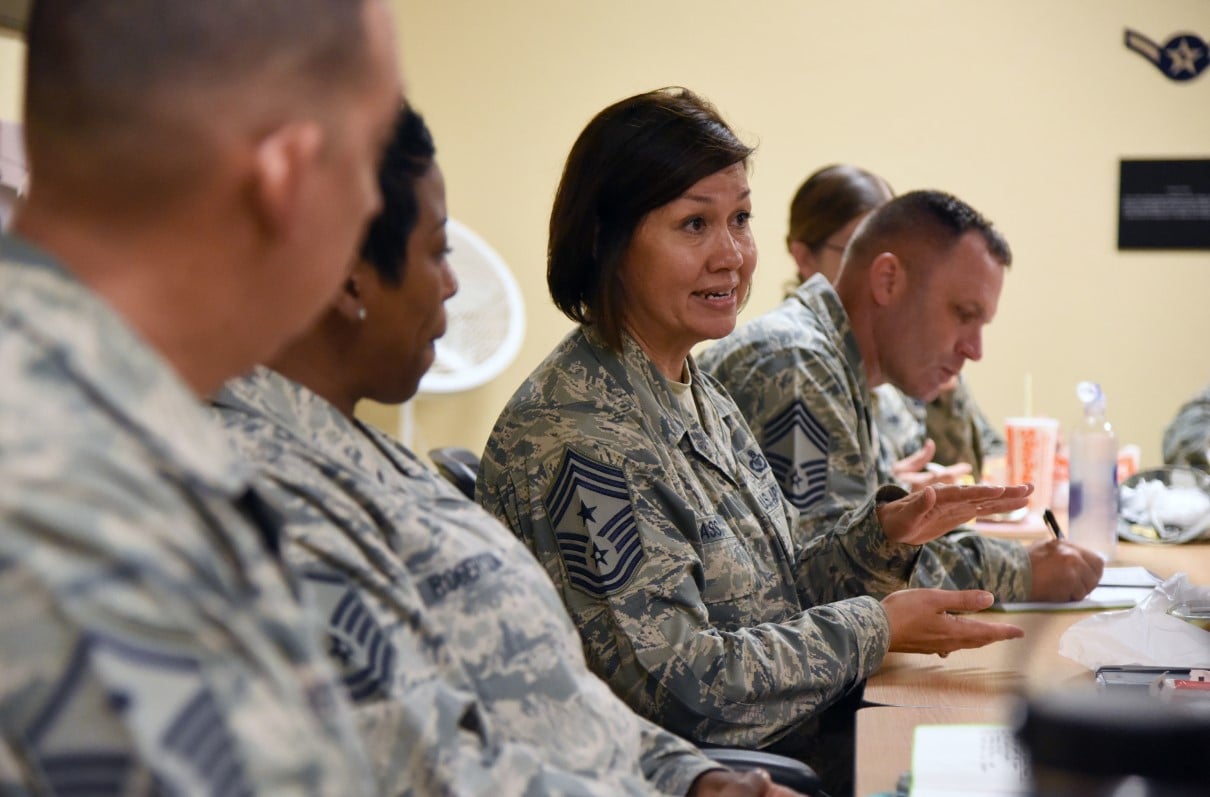 In U.S. Military First, the Air Force Has Picked a Woman as Top Enlisted Leader