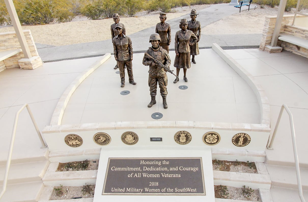 Monument Honors Female Veterans