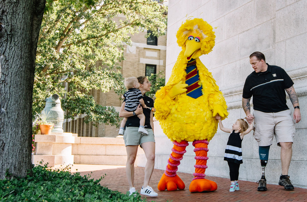 How Sesame Street Covers Tough Topics for Military Children