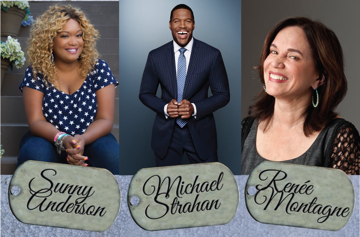 Sunny Anderson, Michael Strahan and Renee Montagne Share How Growing Up Military Set Them Up for Success