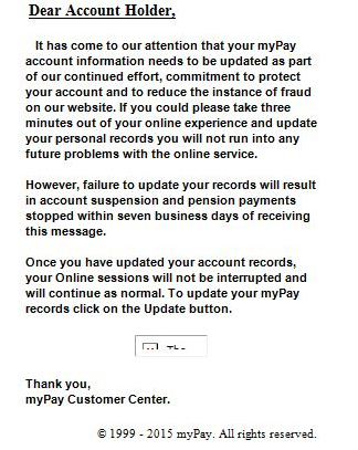 DFAS Email Scam