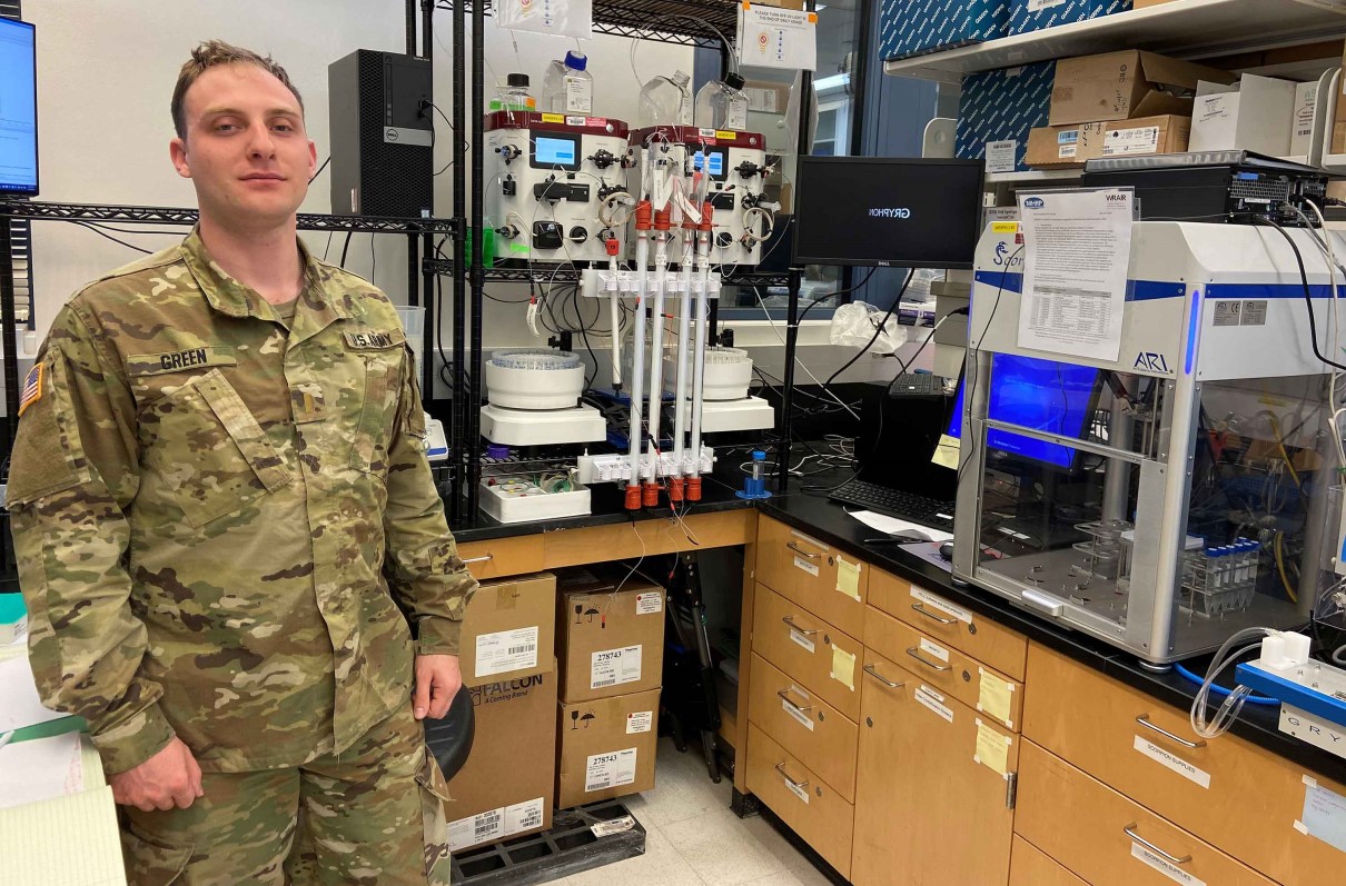 Meet the Army Lieutenant Racing to Develop a Coronavirus Vaccine