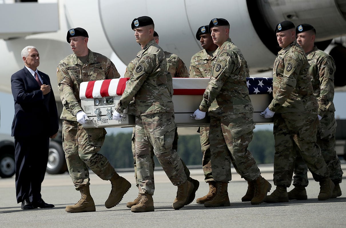 DoD expands travel policy for families of fallen troops
