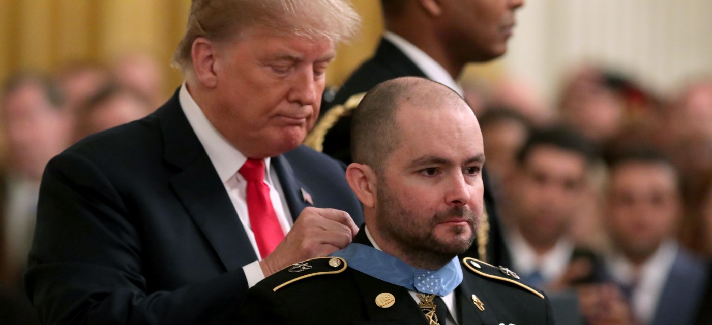 Trump Awards Medal of Honor to Secret Service Agent