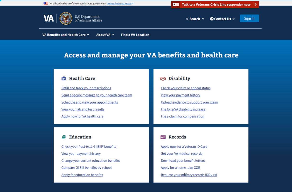 7 Things to Know About VA's New Website
