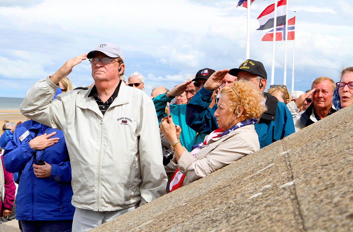 MOAA Members Have ‘Unbelievable’ Time on D-Day Cruise