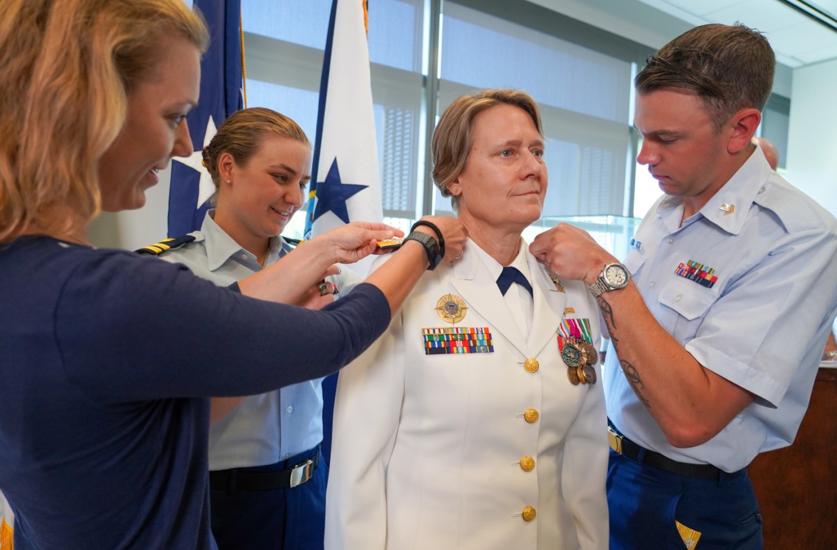 Coast Guard Nominee Would Be First Woman Military Service Chief