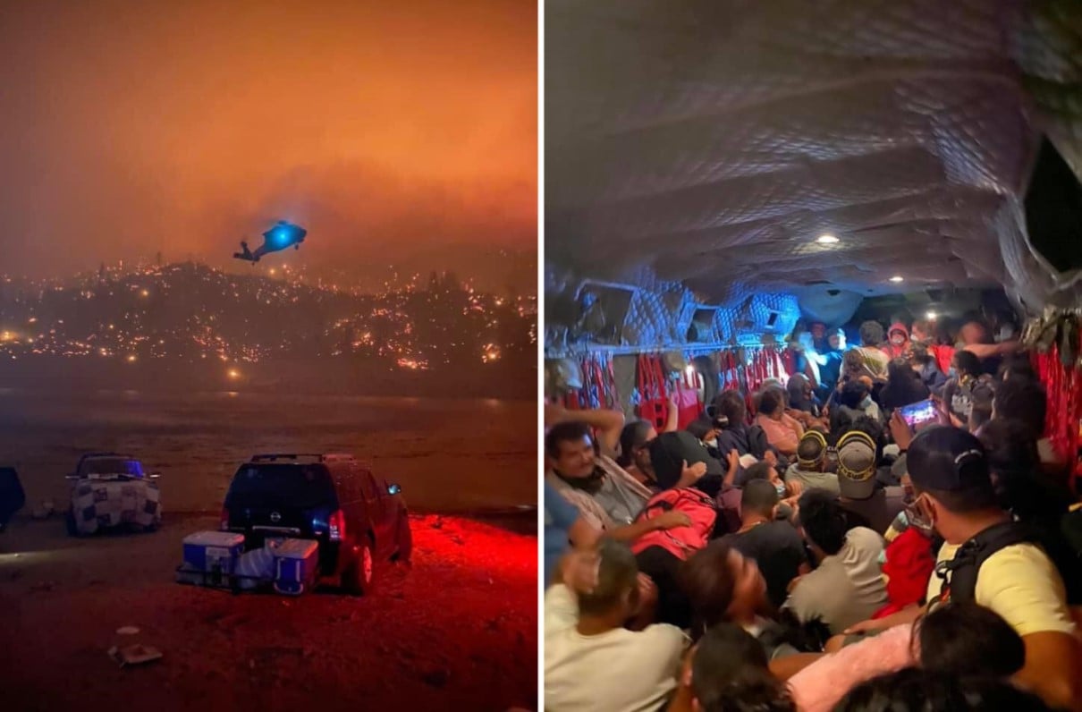 Inside the National Guard’s Daring Rescue of Hundreds From a California Wildfire