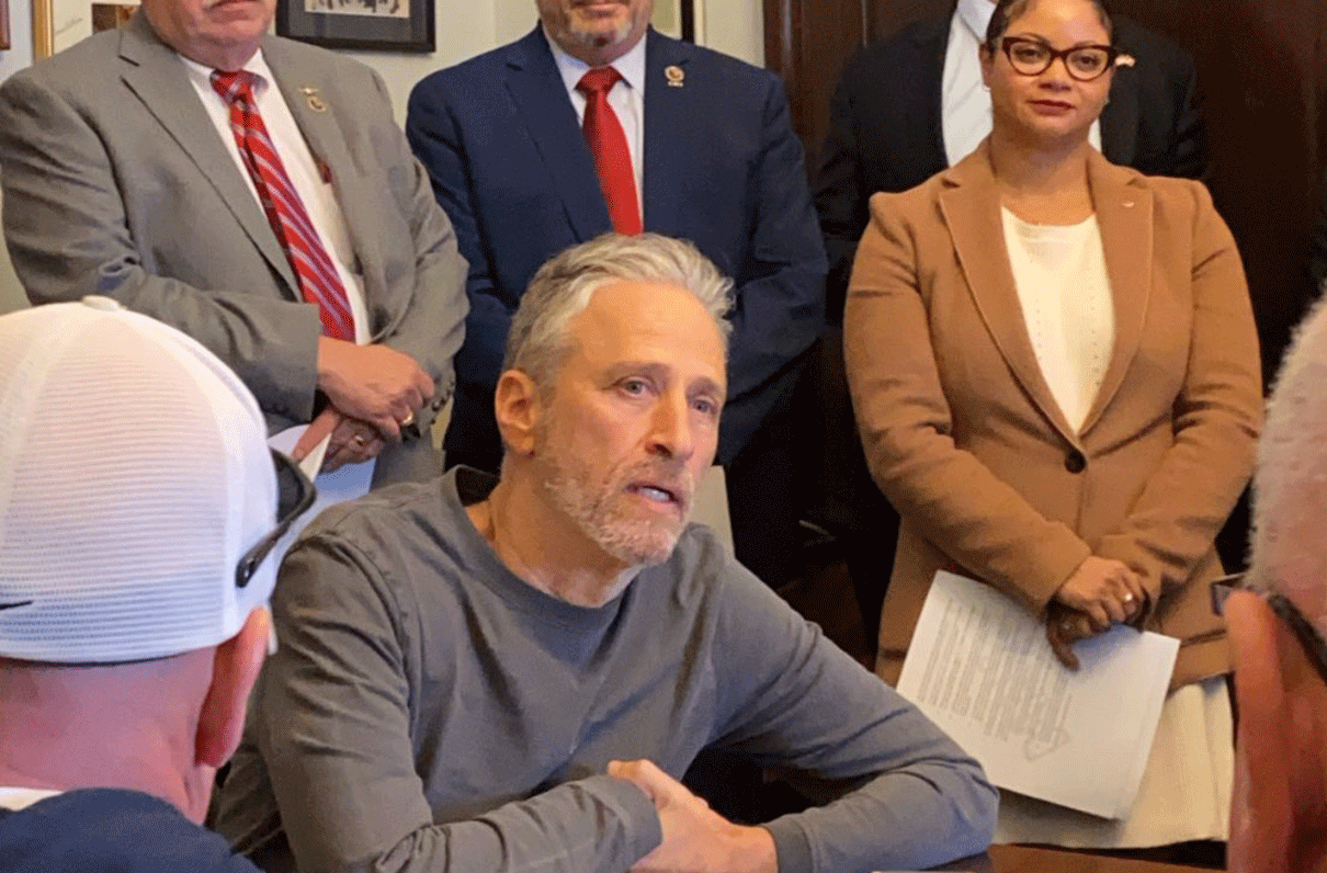 Jon Stewart Vows to Help Veterans Affected by Burn Pit Exposure