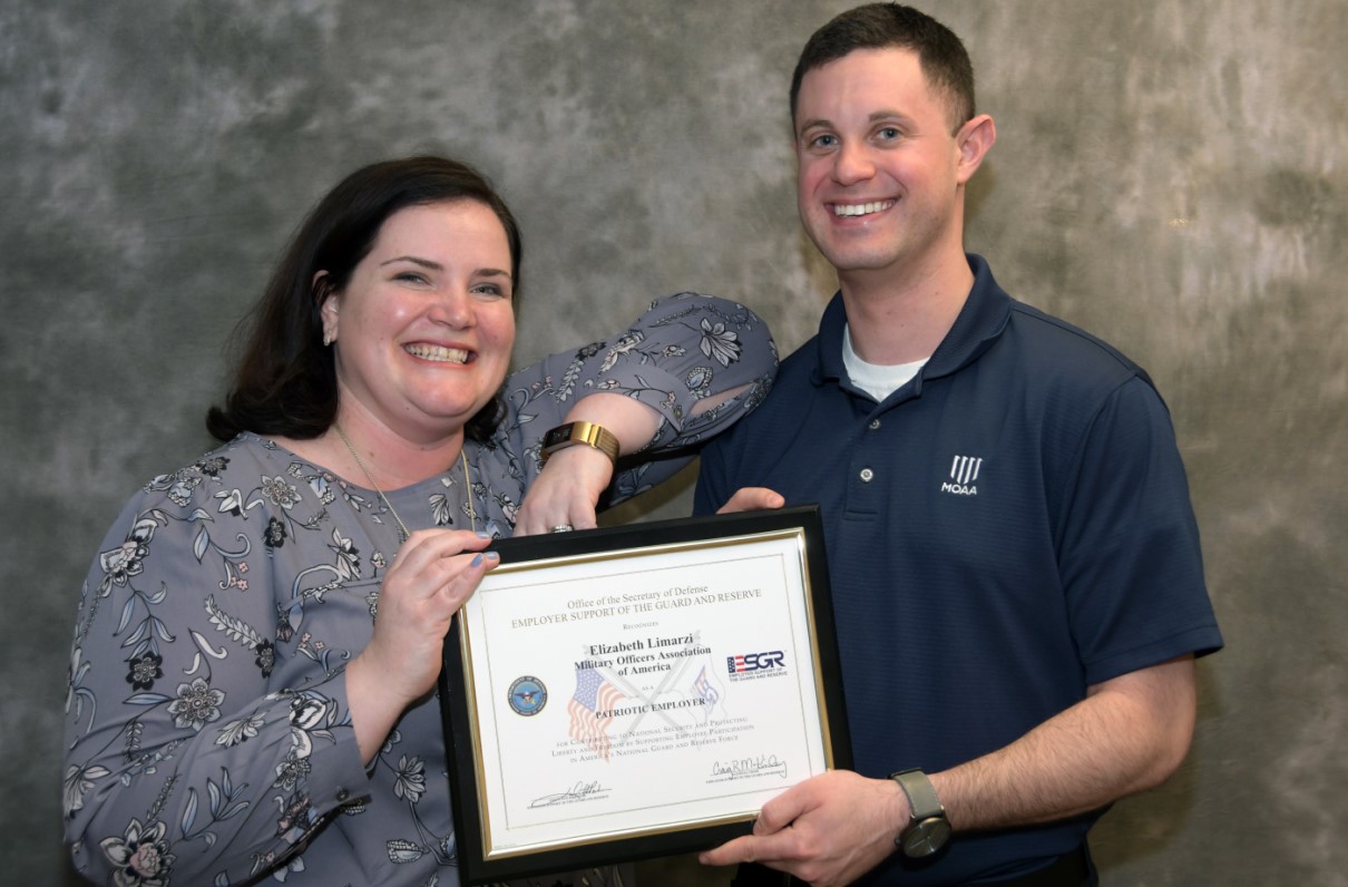 MOAA Employee Receives ESGR Patriot Award