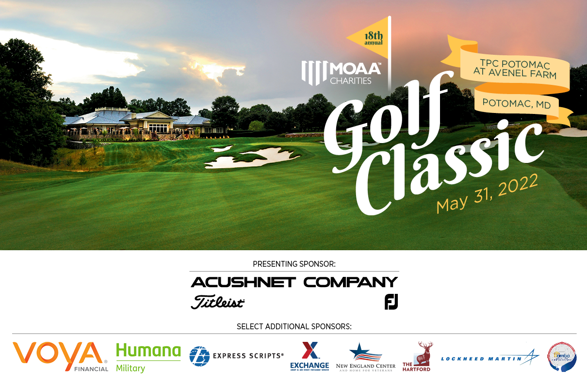 Military Officers Association of America Announces Presenting Sponsorship with Acushnet for 2022 MOAA Charities Golf Classic