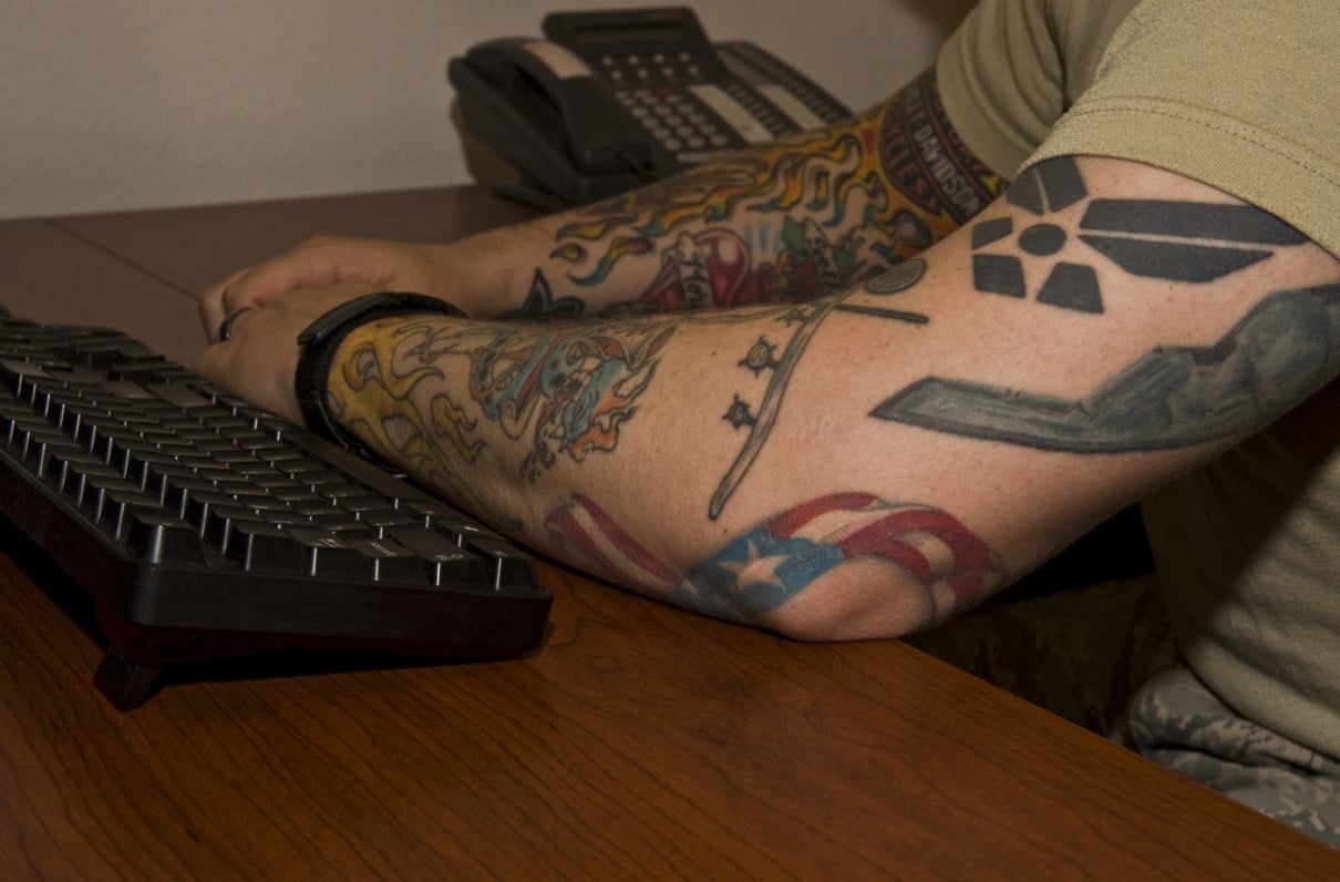 The Air Force Just Opened Its First On-Base Tattoo Parlor
