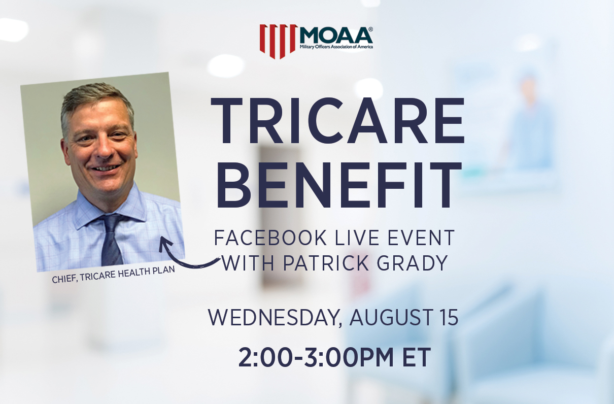 MOAA to Hold Facebook Live Event with TRICARE