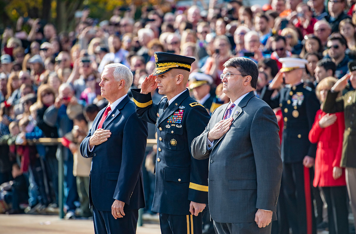 Photo Gallery: MOAA Attends 2019 Veterans Day Observance at Arlington
