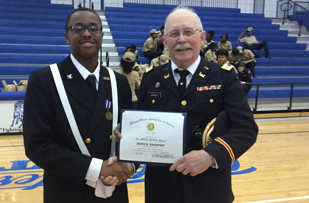 MOAA Chapters Recognize Local Cadets