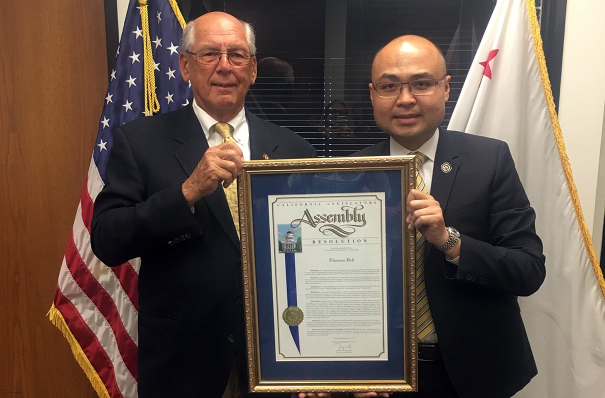Chapter President Named California District's Veteran of the Year